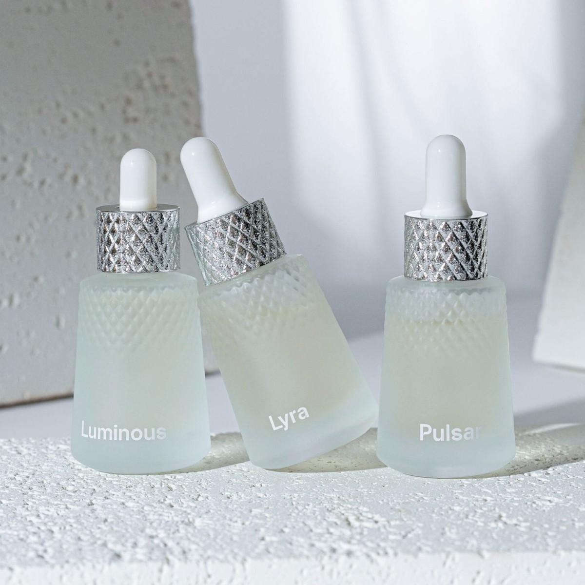 Lyra, Pulsar and Luminous bottles